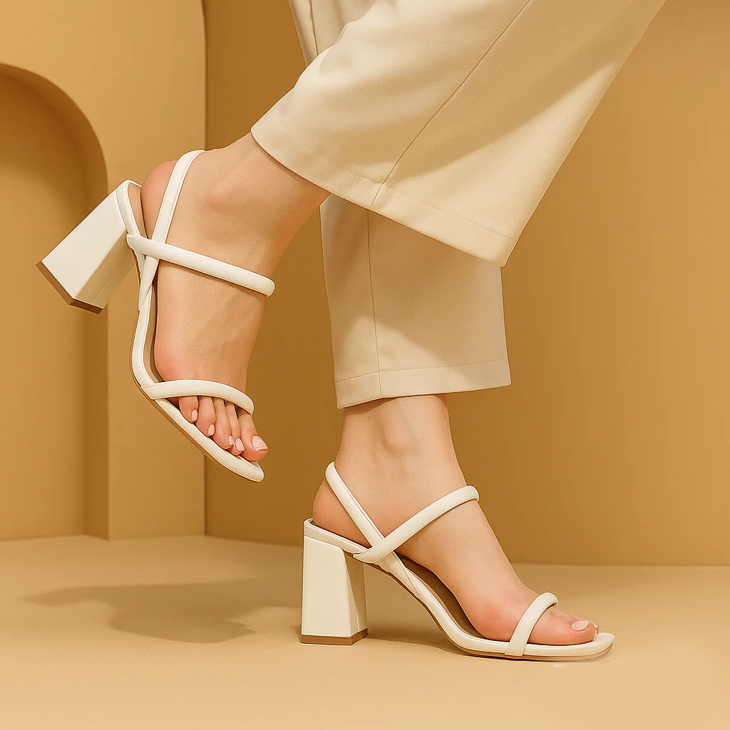 Sleek Strap Heels