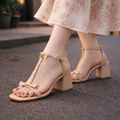 Bow Charm Heels
