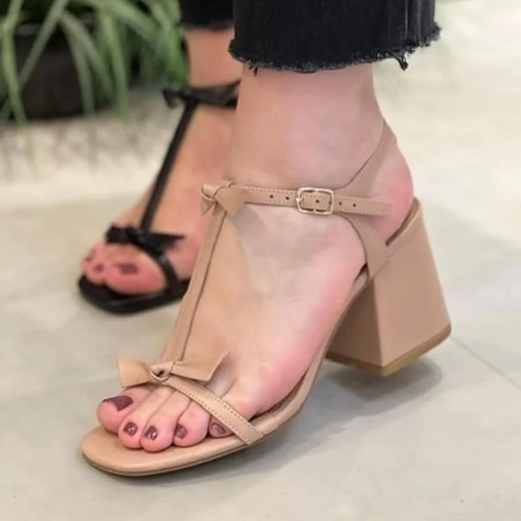 Bow Charm Heels