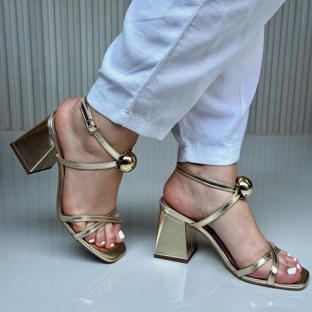 Golden Orb Heels