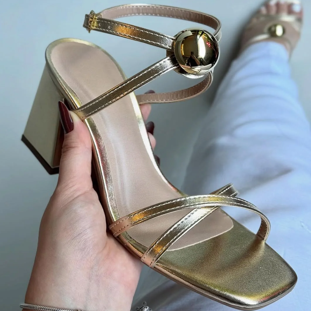 Golden Orb Heels