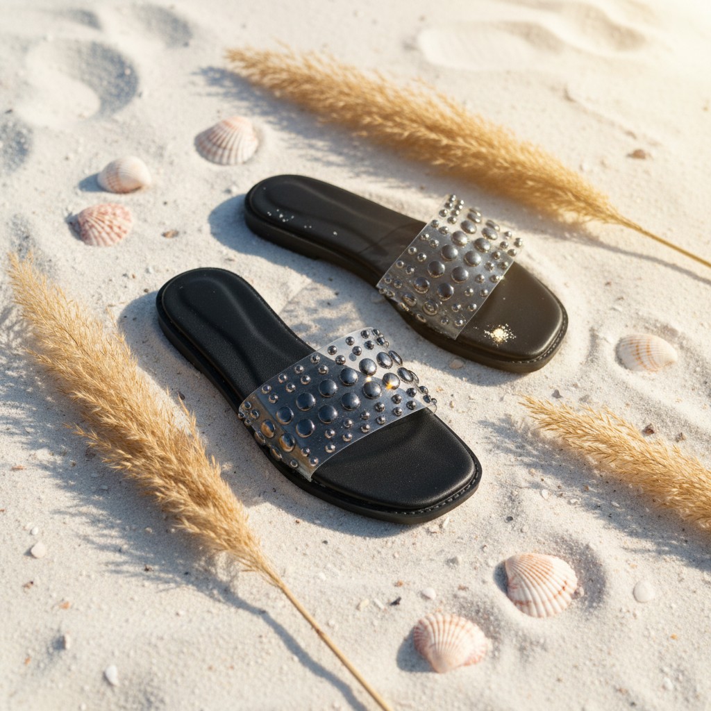 Clear Stud Flats