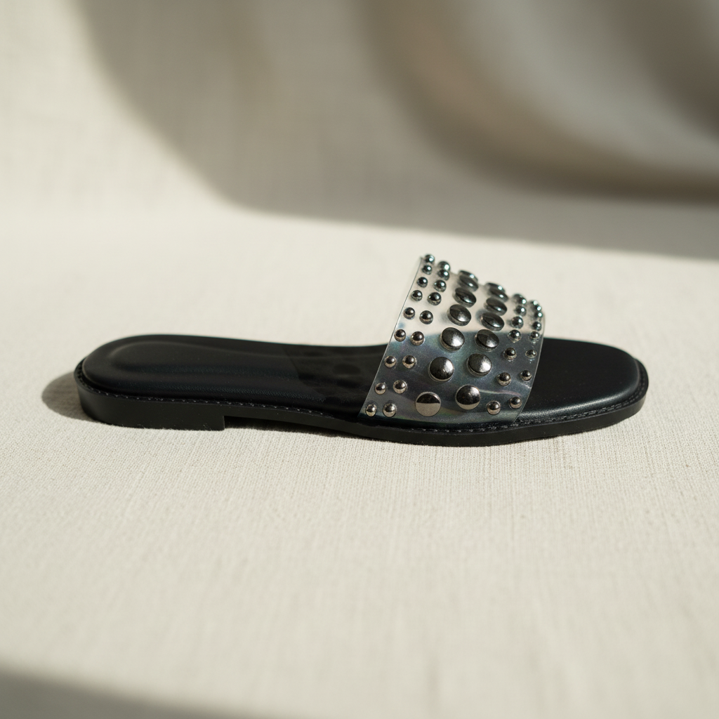 Clear Stud Flats
