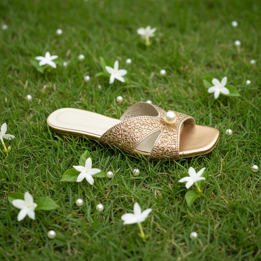 Gold Pearl Flats
