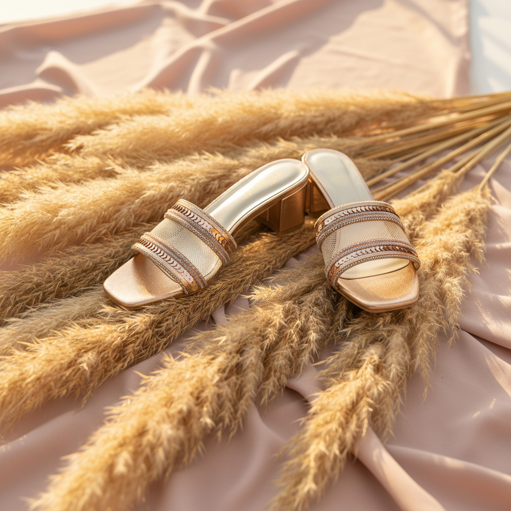 Pampas Grass Blush Fabric