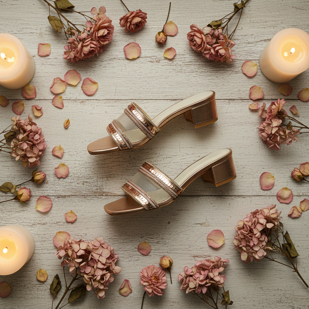 Rustic Wood Dried Flowers