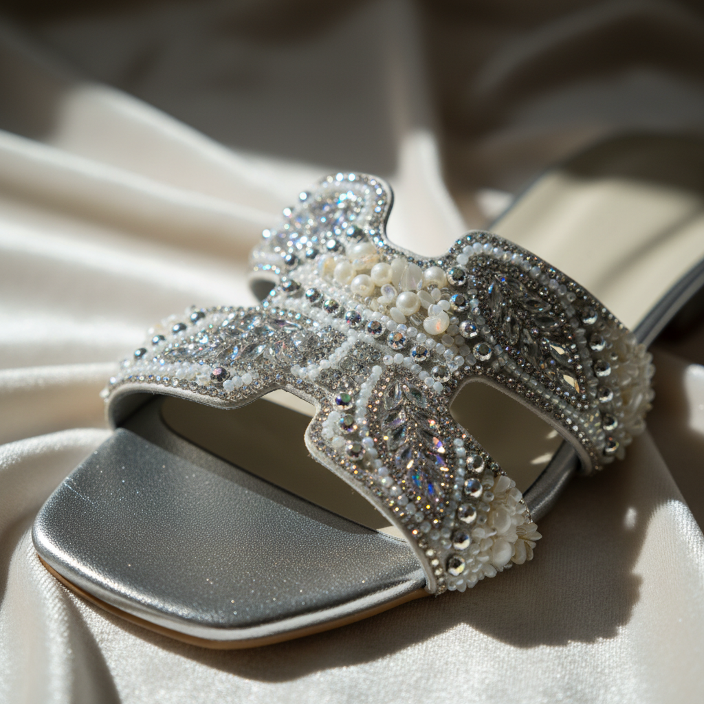 Silver Pearl Flats