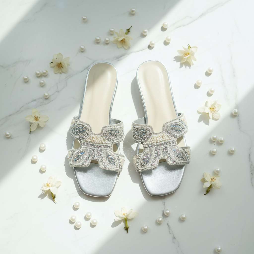 Silver Pearl Flats