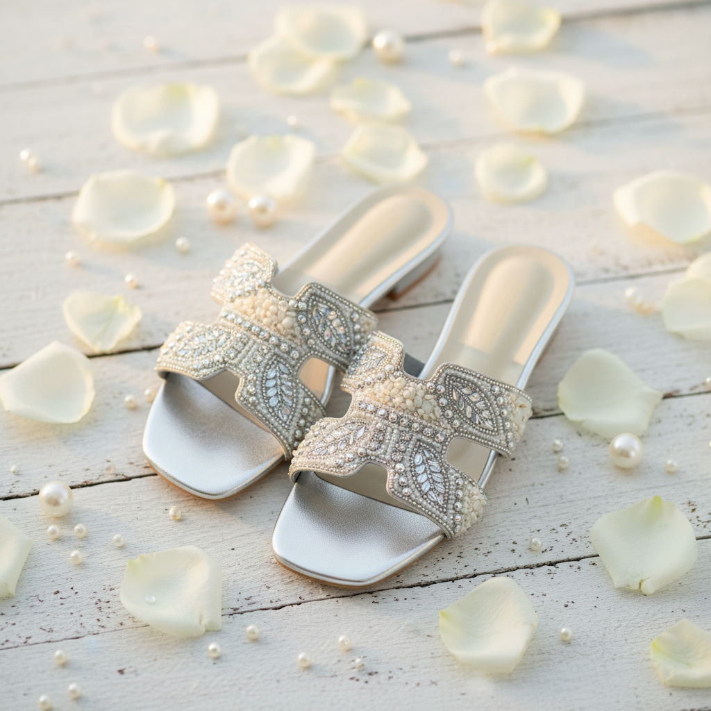 Silver Pearl Flats