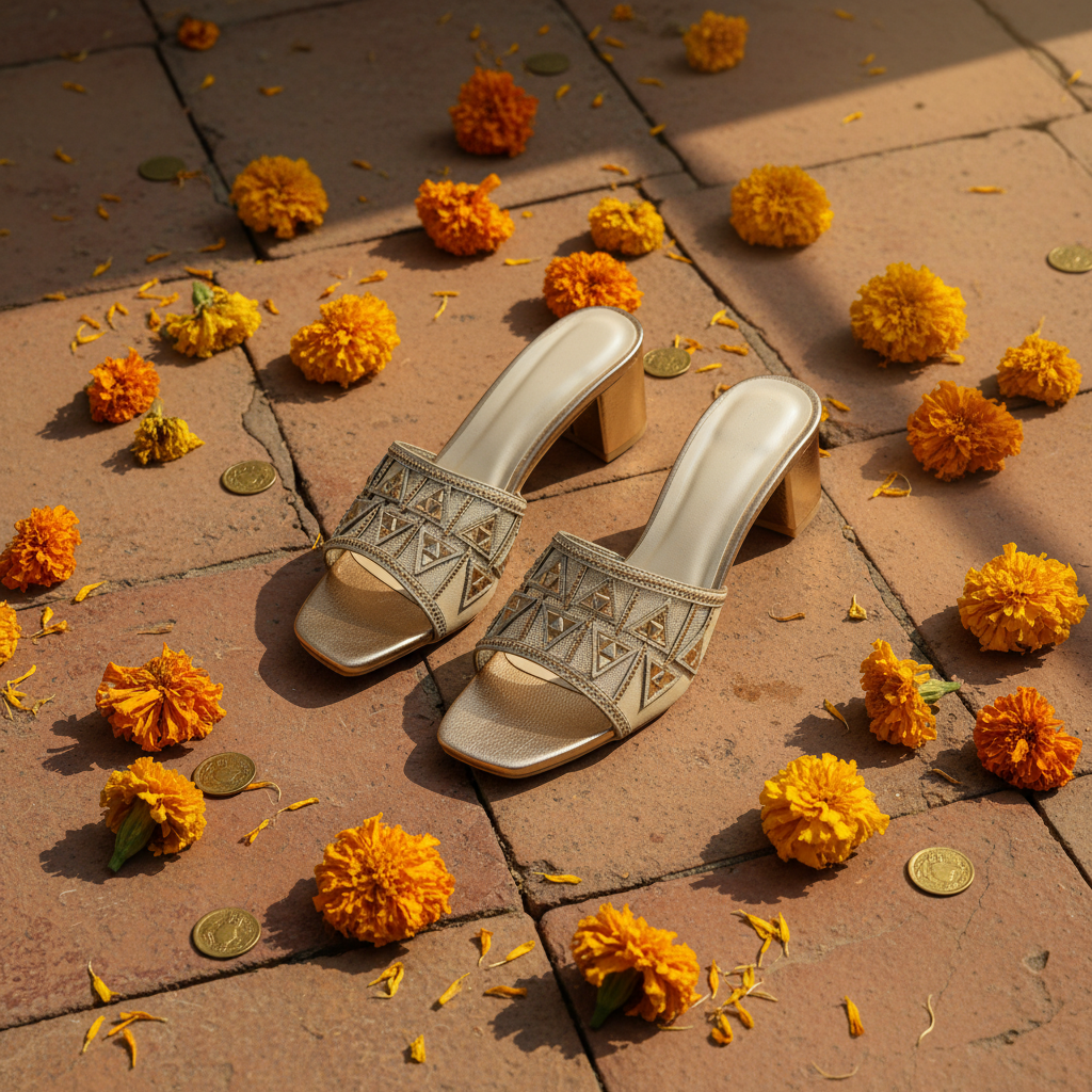Terracotta Marigold Flat Lay